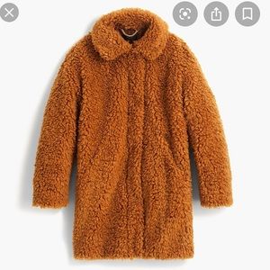Jcrew Teddy Bear Coat
